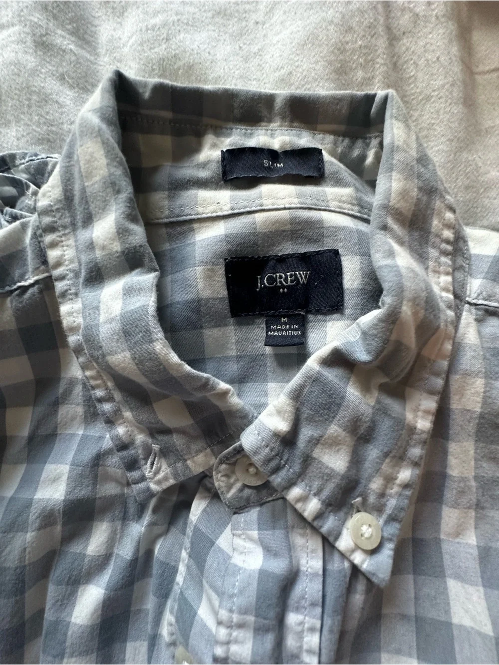 Men's lot of 3 J.Crew Button Down Long Sleeve Shirts ~ M Medium